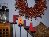 Fall Hodgepodge Mantel