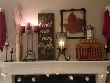 Falling Leaf Fall&nbsp;Mantel